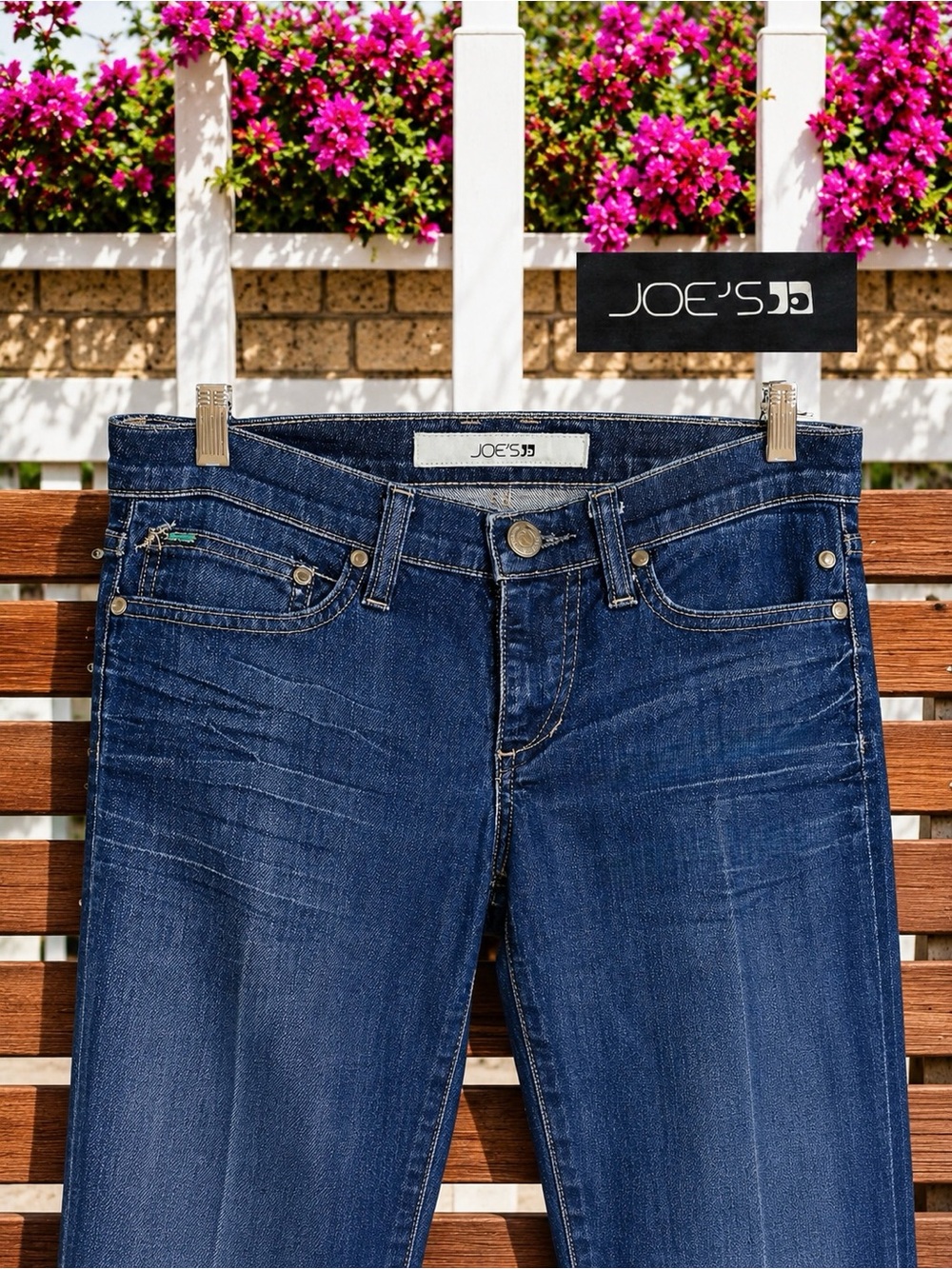 Gorgeous Condition 🌸 Joe's Premium Stretch Denim Joe's Jeans Blue Jeans Size 26 - Picture 7 of 16